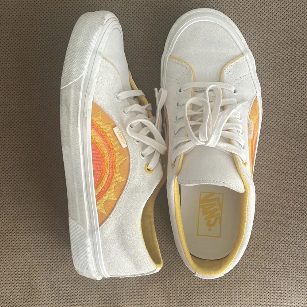 New Vans Lampin 86 DX Anaheim Factory Sun/Marshmallow Sneakers - Picture 3 of 8